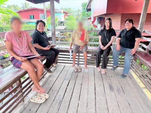 🌲🌴 พช.บ้านแพ้ว ลงพื้นที่ติดตามหนี้กองทุนพัฒนาบทบาทสตรี ตำบลยกกระบัตร–หนองสองห้อง–โรงเข้ 🌲🌴