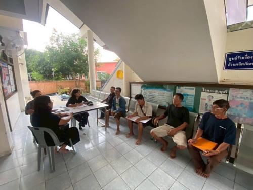 🌲🌴 พช.บ้านแพ้ว ลงพื้นที่ติดตามการดำเนินงานกลุ่มออมทรัพย์เพื่อการผลิตบ้านท้ายบ้านปากคลอง 🌲🌴