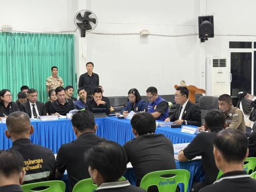 🌲🌴 พช.อำเภอบ้านแพ้ว เข้าร่วมประชุมซักซ้อมแผนดำเนินงานอำนวยความสะดวกแก่ประชาชนในพระราชพิธีฯ 🌲🌴